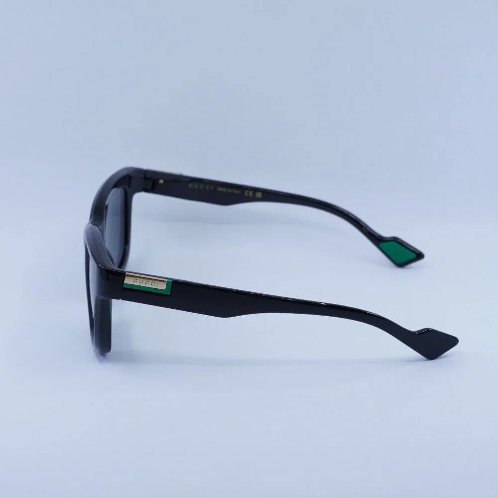 Exclusive Sale! Gucci GG1621S 001 Sunglasses Black Frame, Grey Lenses